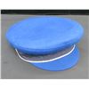 Image 1 : Blue London Underground Subway staff uniform peaked cap