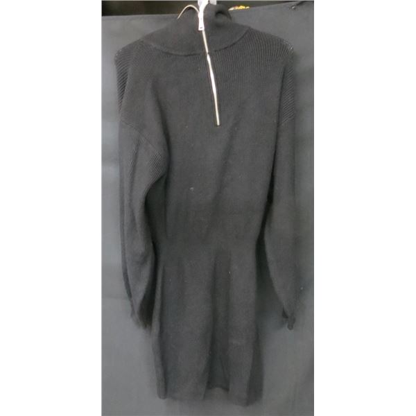 New BB Dakota Ladies Black Knit Dress Size Medium