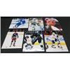 Image 1 : 6 Hockey 8x10 Photos With 1 Autographed Photo