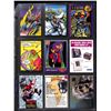 Image 1 : Lot Of 9 Various Comic or Movie Collector cards