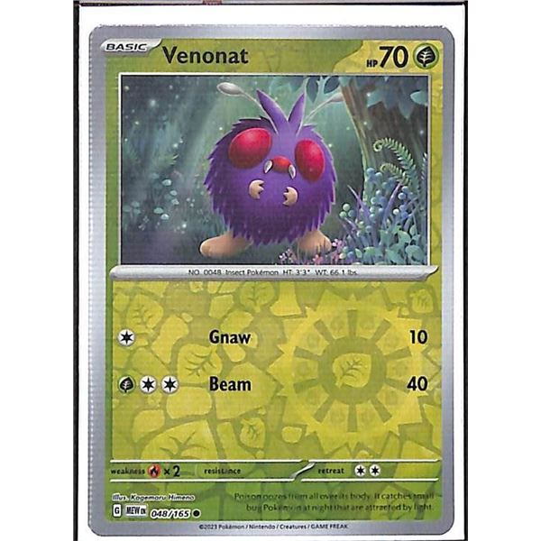 Pokemon Venonat - 048/165 Reverse Holo 151