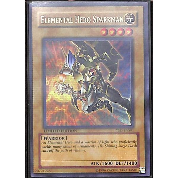 Yu-Gi-Oh Elemental HERO Sparkman - YSD-ENS01 - Ultra Rare - Limited