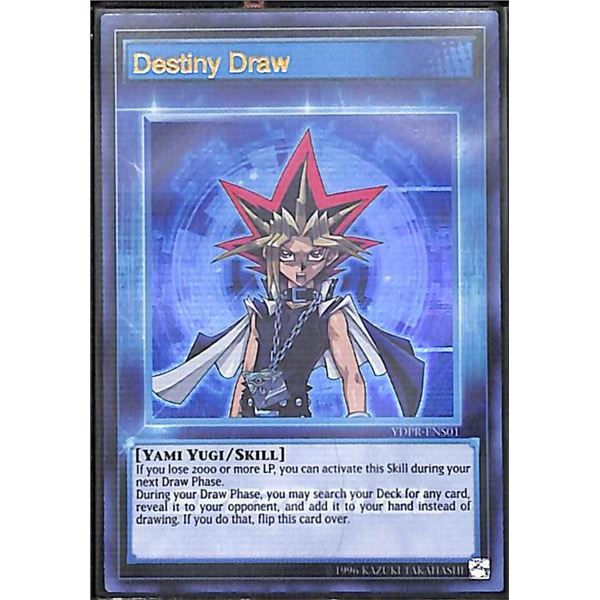Yu-Gi-Oh Destiny Draw (Skill Card) - YDPR-ENS01 - Ultra Rare - Limited