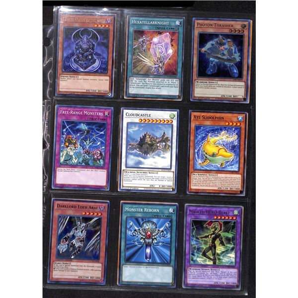 Lot Of 18 Various Yu-Gi-Oh Collector Cards Foil & Non-Foil Cards