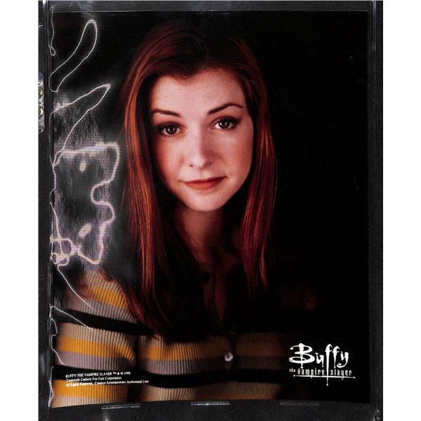 1998 Buffy The Vampire Slayer Licensed 8x10 Photo Willow Rosenberg (Alyson Hannigan)
