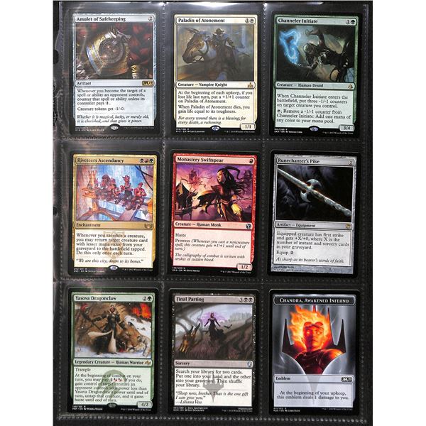 Lot Of 9 Various Magic The Gathering Cards Various Sets & Colors