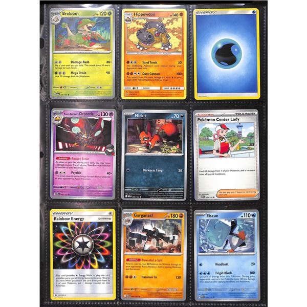 Lot Of 18 Various Pokemon Collector Cards