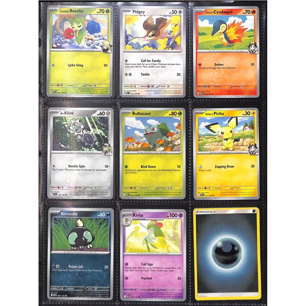 Lot Of 18 Various Pokemon Collector Cards