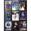 Image 1 : Lot of 9 Various Hockey Inserts or Rookie Cards Various Teams & Players