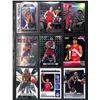 Image 1 : Lot of 9 Various Basketball Inserts and Rookie Collector Cards