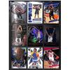Image 1 : Lot of 9 Various Basketball Inserts and Rookie Collector Cards