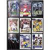 Image 1 : Lot of 9 Various Football Rookie & Insert Cards Various Teams & Players