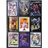 Image 1 : Lot of 9 Various Football Rookie & Insert Cards Various Teams & Players