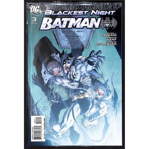 DC Blackest Night Batman #3