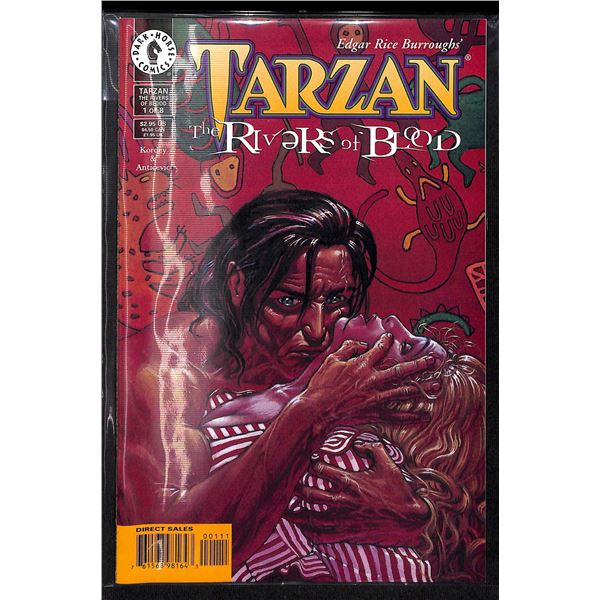 Dark Horse Tarzan The River Of Blood #1