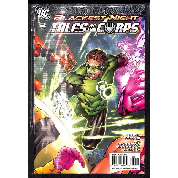 DC Blackest Night Tales of the Corps #2