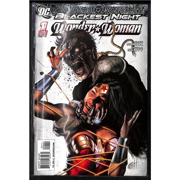 DC Blackest Night Wonder Woman #1
