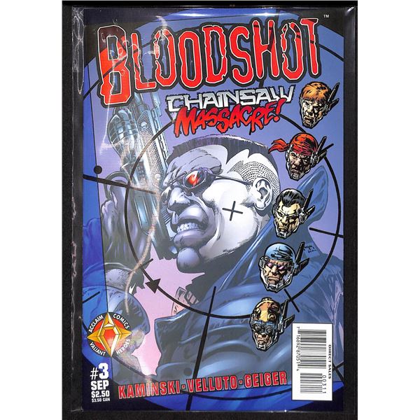 Acclaim Comics Bloodshot Chainsaw Massacre! #3