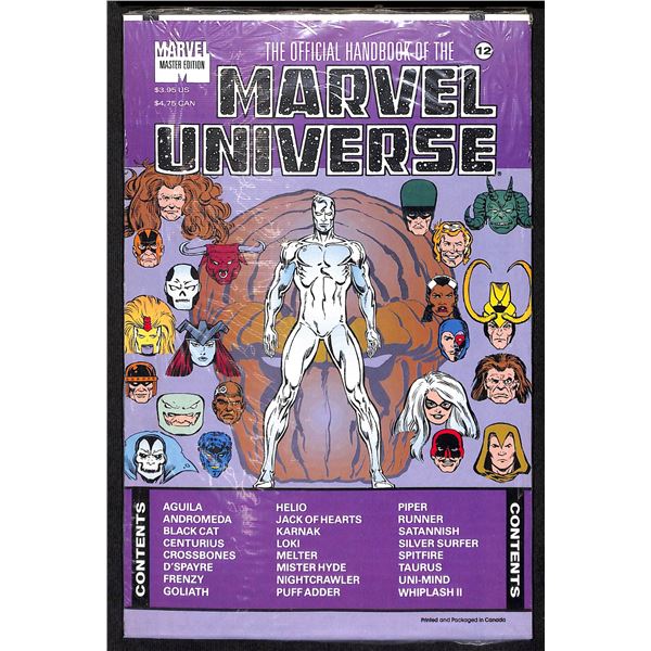 Official Handbook of the Marvel Universe Master Edition #12 Original Package