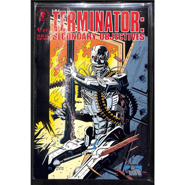 Dark Horse Comics Terminator Secondary Objectives #4