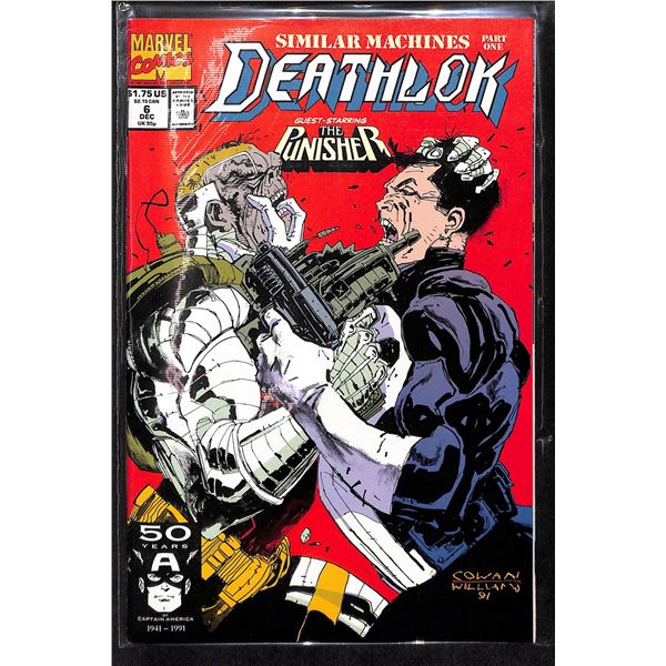Marvel Deathlok #6 Guest Starring The Punisher