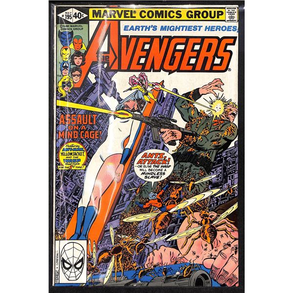 Marvel The Avengers #195 (1st cameo Taskmaster)