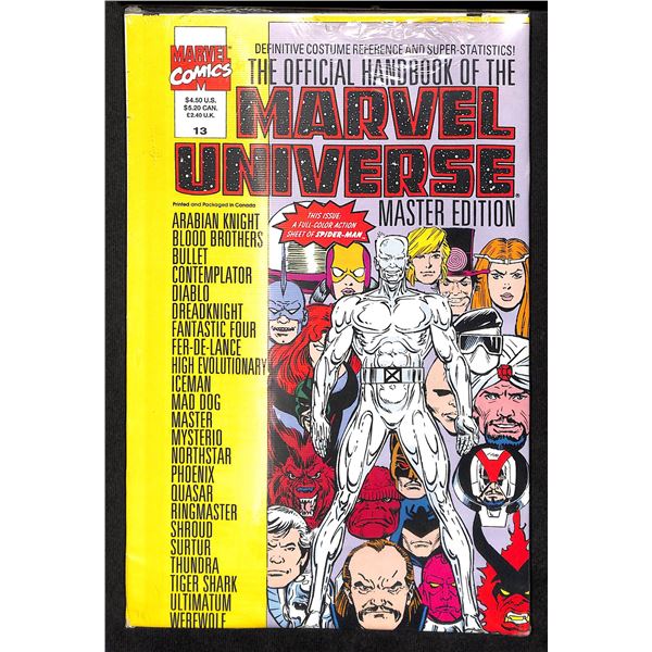 Official Handbook of the Marvel Universe Master Edition #13 Original Package