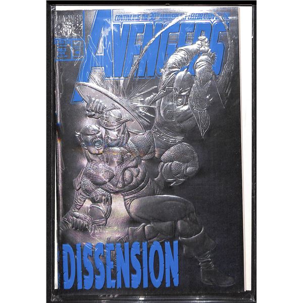 Marvel Avengers Dissension #363 Silver Foil Embossed Cover