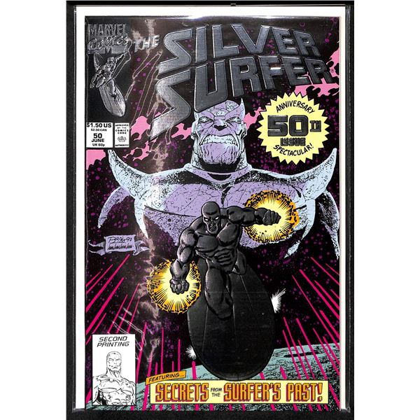 Marvel Silver Surfer #50 Foil Embossed Cover