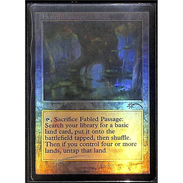 Magic the Gathering Fabled Passage FOIL Retro Frame Wizards Play Network 2021