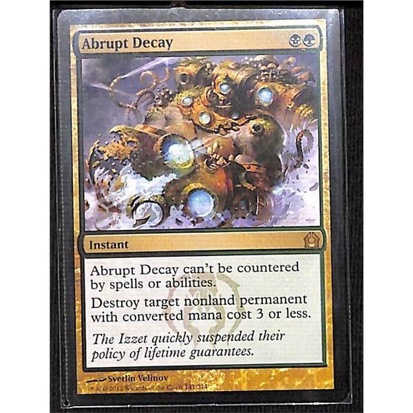 Magic the Gathering Abrupt Decay Return to Ravnica