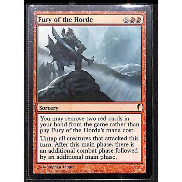 Magic the Gathering fury of the horde