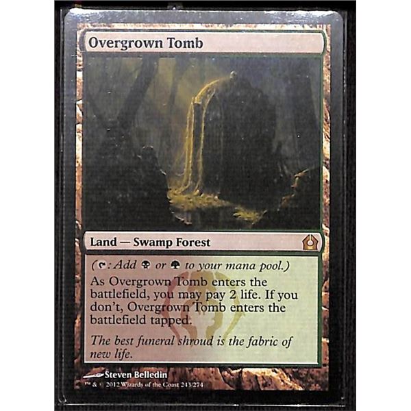 Magic the Gathering Overgrown Tomb Return to Ravnica