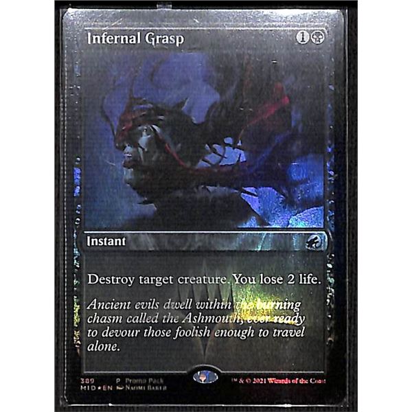 Magic the Gathering Infernal Grasp FOIL Innistrad Midnight Hunt