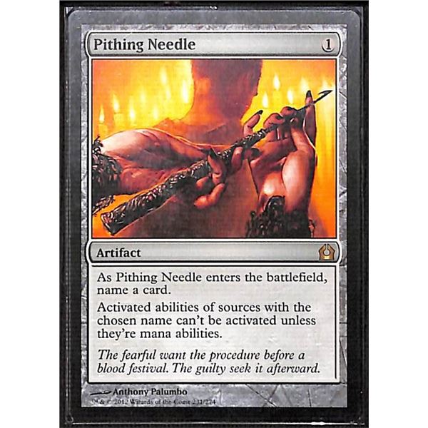 Magic the Gathering Pithing Needle Return to Ravnica