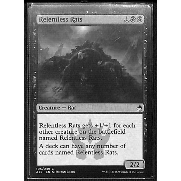 Magic the Gathering Relentless Rats Masters 25