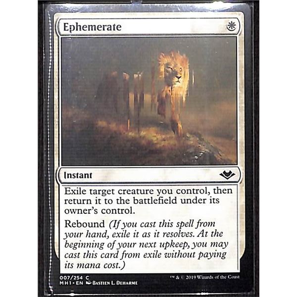 Magic the Gathering Ephemerate Modern Horizons