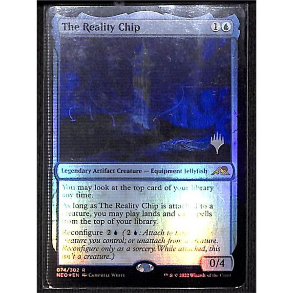 Magic the Gathering The Reality Chip FOIL Kamigawa: Neon Dynasty