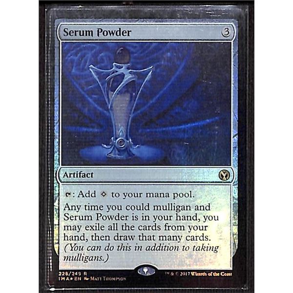 Magic the Gathering Serum Powder FOIL Iconic Masters