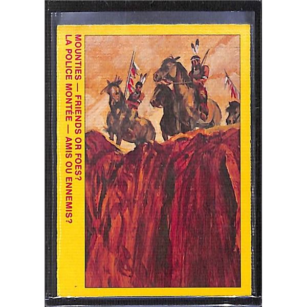 1973 O-Pee-Chee Royal Canadian Mounted Police Mounties Friends or Foes? # 52
