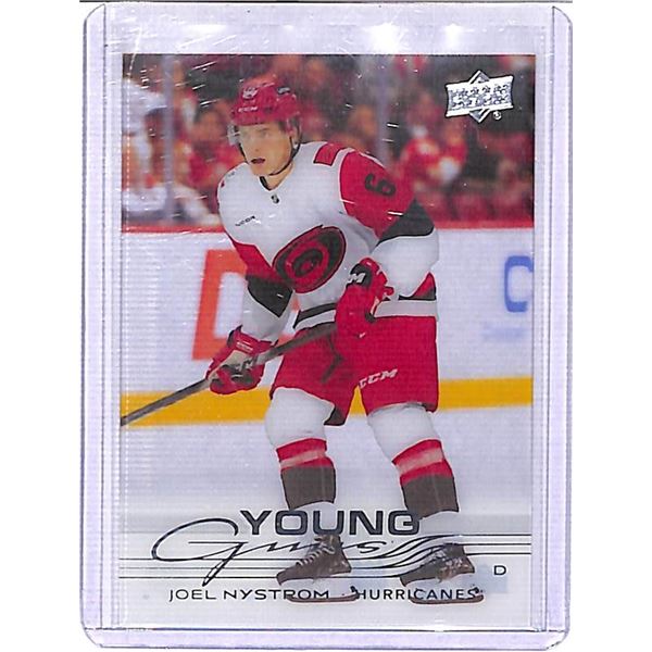 2025-26 Upper Deck Young Guns Clear Cut #482 Joel Nystrom BV $40