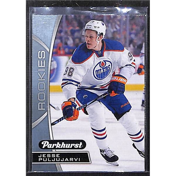 2016 Upper Deck Parkhurst Rookies Previews Blue Jesse Puljujarvi #PR-8