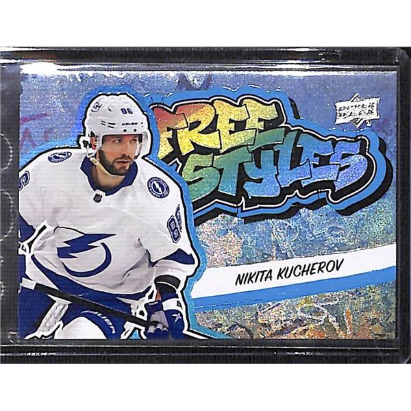 2022-23 Upper Deck Series 1 Freestyles Blue Nikita Kucherov #FS-33