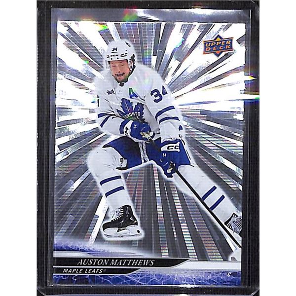 2024-25 Upper Deck Outburst Auston Matthews #411