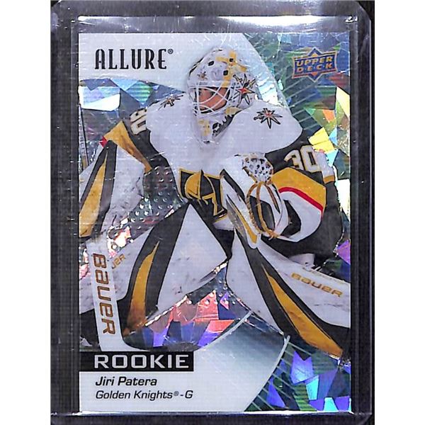 2023-24 Upper Deck Allure Rookies Green Rainbow 14/99 Jiri Patera Rookie