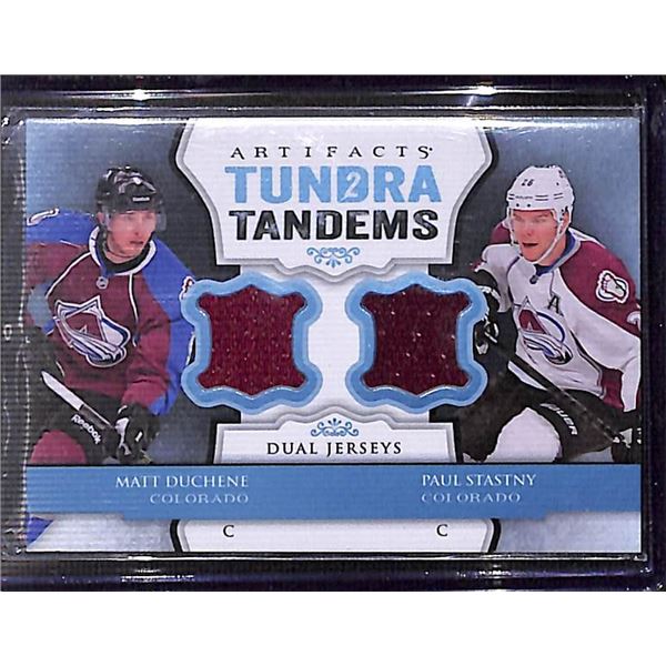2013-14 Upper Deck Artifacts Tundra Tandems Matt Duchene Paul Stastny #TT-SD