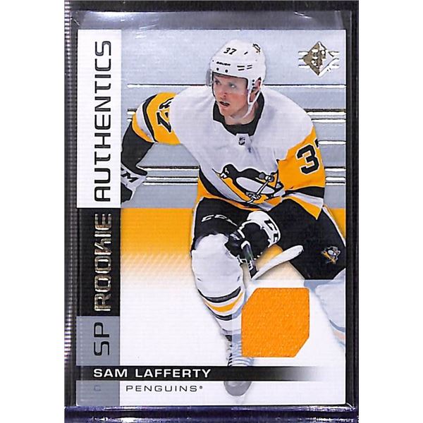 2019-20 SP Rookie Authentics Jersey Sam Lafferty #110