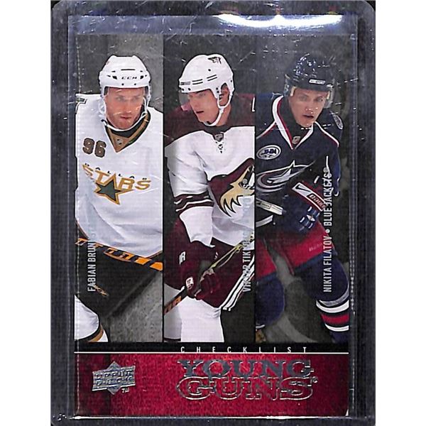 2008-09 UD Young Guns Series 2 Checklist #500 PIETRANGELO/STAMKOS/DOUGHTY