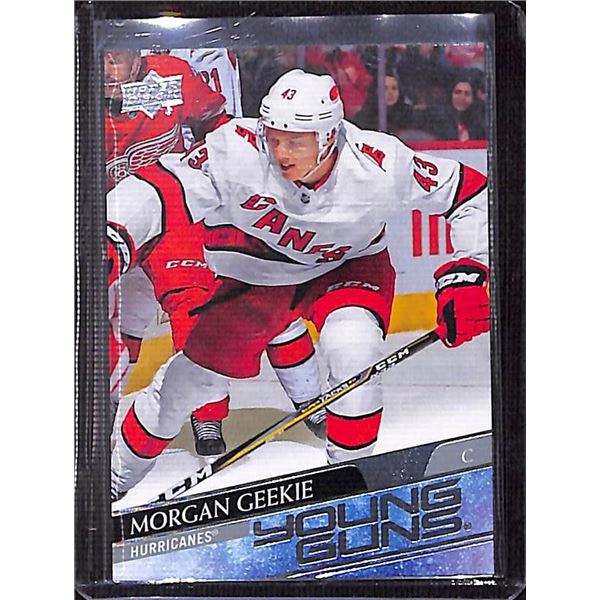 2020-21 Upper Deck #210 Morgan Geekie YG RC BV $40