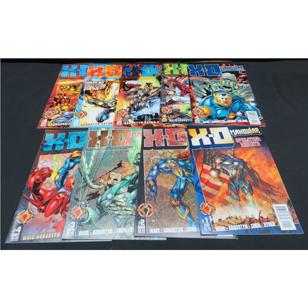X-O Manowar Comic Collection Issues #1-9